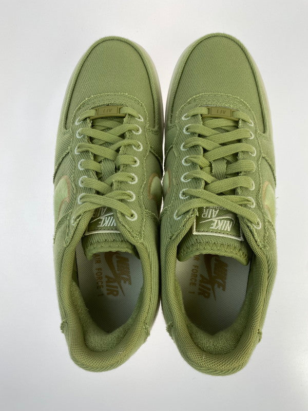 【中古美品】【メンズ】 NIKE ナイキ AIR FORCE 1 LOW CANVAS HV1204-300 エアフォース1 ロー キャンバス スニーカー 靴 160-251030-jt-05-min サイズ：US 8.5 26.5cm カラー：DUSTY OLIVE/OLIVE AURA-HENP 万代Net店