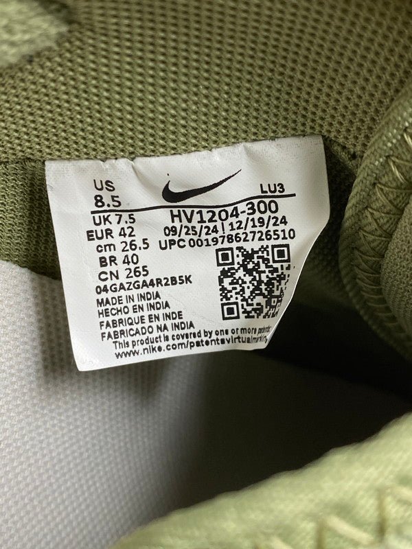 【中古美品】【メンズ】 NIKE ナイキ AIR FORCE 1 LOW CANVAS HV1204-300 エアフォース1 ロー キャンバス スニーカー 靴 160-251030-jt-05-min サイズ：US 8.5 26.5cm カラー：DUSTY OLIVE/OLIVE AURA-HENP 万代Net店