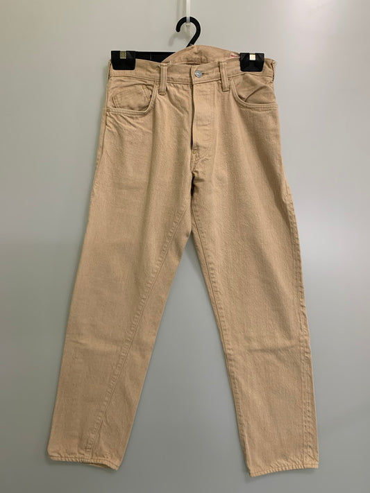 【中古品】【メンズ】 EVISU エヴィス TAPERED PANTS 2000T テーパードパンツ ボトムス 156-251030-kk-12-min サイズ：32 カラー：ベージュ 万代Net店
