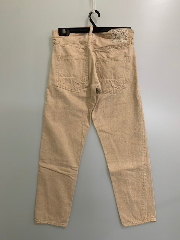 【中古品】【メンズ】 EVISU エヴィス TAPERED PANTS 2000T テーパードパンツ ボトムス 156-251030-kk-12-min サイズ：32 カラー：ベージュ 万代Net店