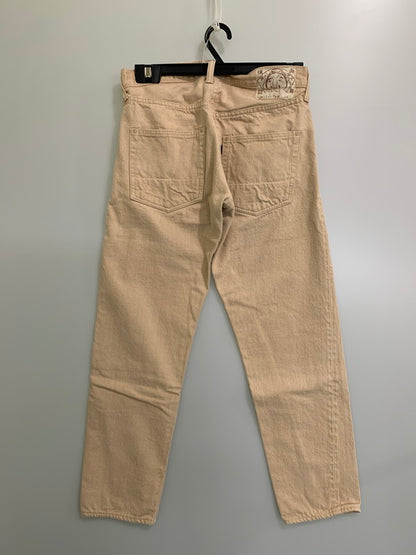 【中古品】【メンズ】 EVISU エヴィス TAPERED PANTS 2000T テーパードパンツ ボトムス 156-251030-kk-12-min サイズ：32 カラー：ベージュ 万代Net店