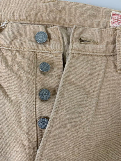 【中古品】【メンズ】 EVISU エヴィス TAPERED PANTS 2000T テーパードパンツ ボトムス 156-251030-kk-12-min サイズ：32 カラー：ベージュ 万代Net店