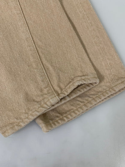 【中古品】【メンズ】 EVISU エヴィス TAPERED PANTS 2000T テーパードパンツ ボトムス 156-251030-kk-12-min サイズ：32 カラー：ベージュ 万代Net店