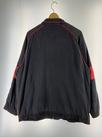 【中古品】【メンズ】 DIANE GILMAN ダイアン・ギルマン SCARF PATTERN JACKET 146-260110-zi-23-min サイズ：不明 カラー：ブラック/レッド系 万代Net店