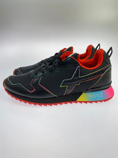 【中古美品】【メンズ】 W6YZ ウィズ JET-M SNEAKER ジェットエム スニーカー 靴 ローカット 162-251030-kk-65-min カラー：BLACK 万代Net店