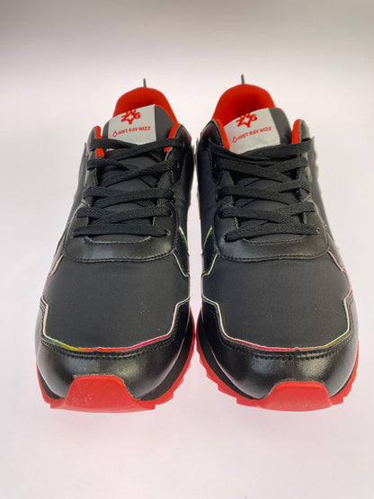 【中古美品】【メンズ】 W6YZ ウィズ JET-M SNEAKER ジェットエム スニーカー 靴 ローカット 162-251030-kk-65-min カラー：BLACK 万代Net店
