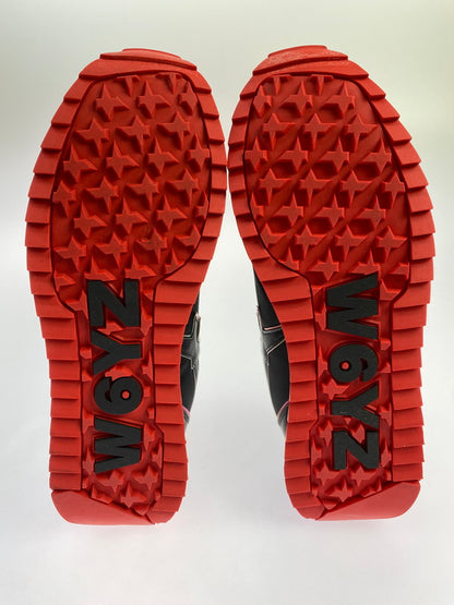 【中古美品】【メンズ】 W6YZ ウィズ JET-M SNEAKER ジェットエム スニーカー 靴 ローカット 162-251030-kk-65-min カラー：BLACK 万代Net店