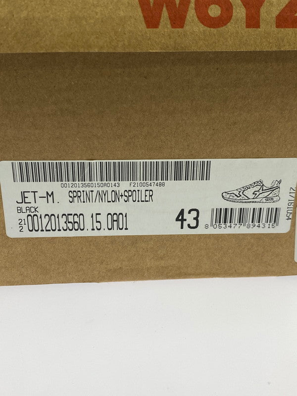 【中古美品】【メンズ】 W6YZ ウィズ JET-M SNEAKER ジェットエム スニーカー 靴 ローカット 162-251030-kk-65-min カラー：BLACK 万代Net店