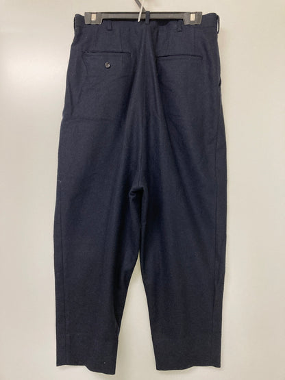 【中古品】【メンズ】 COMME des GARCONS HOMME コムデギャルソンオム HD-P035 2 TUCK PANT タックパンツ ボトムス ウール 151-251101-AS-19-min サイズ：M カラー：ネイビー 万代Net店
