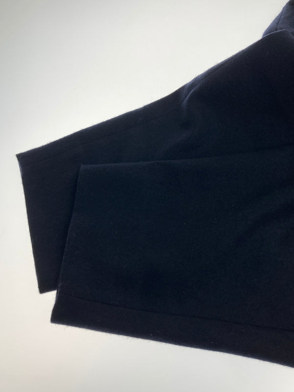 【中古品】【メンズ】 COMME des GARCONS HOMME コムデギャルソンオム HD-P035 2 TUCK PANT タックパンツ ボトムス ウール 151-251101-AS-19-min サイズ：M カラー：ネイビー 万代Net店
