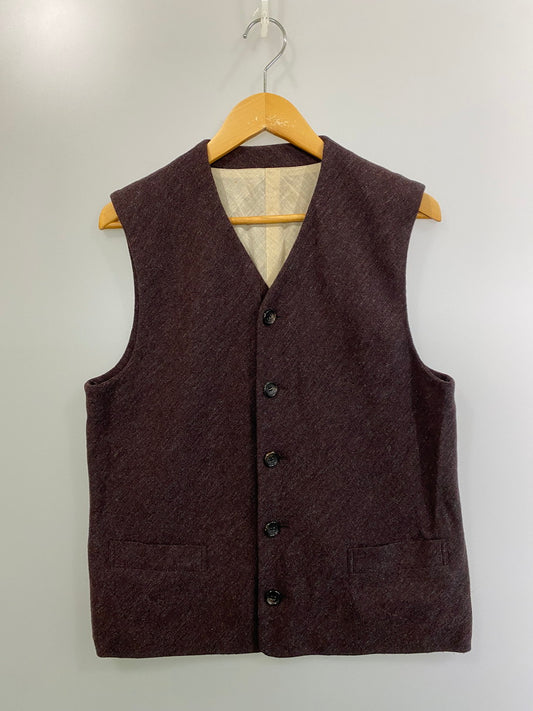 【現状渡し品】【メンズ】 COMME des GARCONS コムデギャルソン PV-04005M 90S WOOL VEST ウールベスト 140-251102-zi-05-min サイズ：M 万代Net店