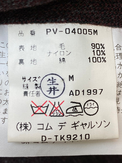 【現状渡し品】【メンズ】 COMME des GARCONS コムデギャルソン PV-04005M 90S WOOL VEST ウールベスト 140-251102-zi-05-min サイズ：M 万代Net店