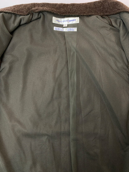【中古品】【メンズ】 COMME des GARCONS SHIRT コムデギャルソンシャツ WOOL VEST ウールベスト 140-251102-zi-11-min サイズ：L カラー：ブラウン 万代Net店