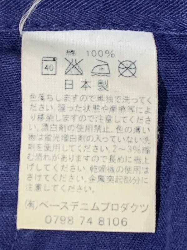 【中古品】【メンズ】 OR SLOW オアスロウ WORK PANTS NAVY ワークパンツ ネイビー メンズ ボトムス 155-260704-hu-30-min サイズ：2 カラー：ネイビー系 万代Net店