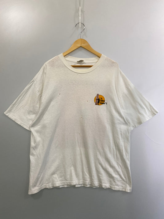【現状渡し品】【メンズ】 ENDLESS SUMMER 2 エンドレスサマー2 90's S/S PRINT TEE(1993) 90年代 ショートスリーブ プリント Tシャツ 半袖 トップス 146-251106-kk-76-min サイズ：XL カラー：ホワイト 万代Net店