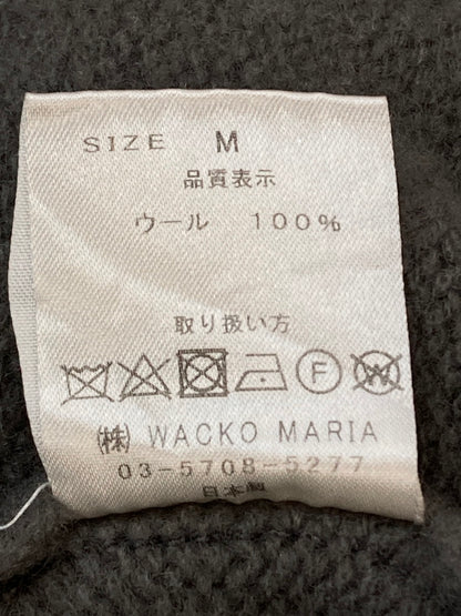 【中古品】【メンズ】 WACKO MARIA ワコマリア 20FW WOOL CARDIGAN ウールカーディガン 142-251102-zi-27-min サイズ：M カラー：グレー 万代Net店
