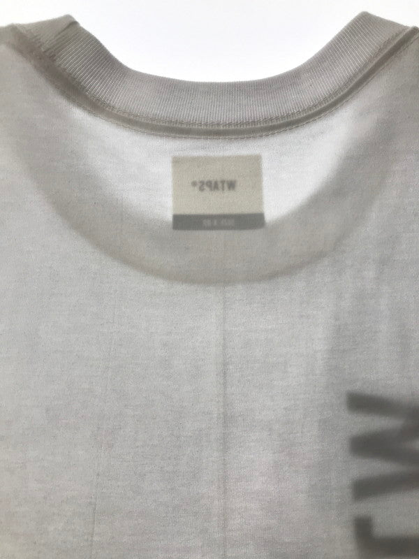 【中古品】【メンズ】 WTAPS ダブルタップス 22FW GPS S/S TEE 221PCDT-ST07S Tシャツ 半袖Tシャツ 142-260518-na-03-tagh サイズ：02 カラー：ホワイト 万代Net店