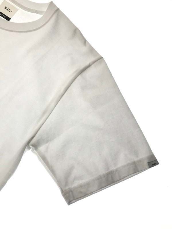 【中古品】【メンズ】 WTAPS ダブルタップス 22FW GPS S/S TEE 221PCDT-ST07S Tシャツ 半袖Tシャツ 142-260518-na-03-tagh サイズ：02 カラー：ホワイト 万代Net店