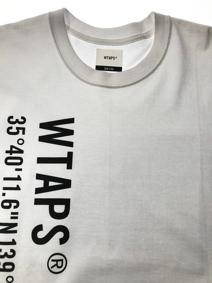 【中古品】【メンズ】 WTAPS ダブルタップス 22FW GPS S/S TEE 221PCDT-ST07S Tシャツ 半袖Tシャツ 142-260518-na-03-tagh サイズ：02 カラー：ホワイト 万代Net店