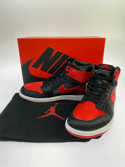 【中古美品】【メンズ】 NIKE ナイキ WOMEN'S AIR JORDAN 1 RETRO HIGH OG SATIN BRED FD4810-061 ウイメンズ エアージョーダン1 レトロ ハイ オージー スニーカー 靴 160-251030-jt-09-min サイズ：US 11.5 28.5cm カラー：BLACK/RED-WHITE 万代Net店