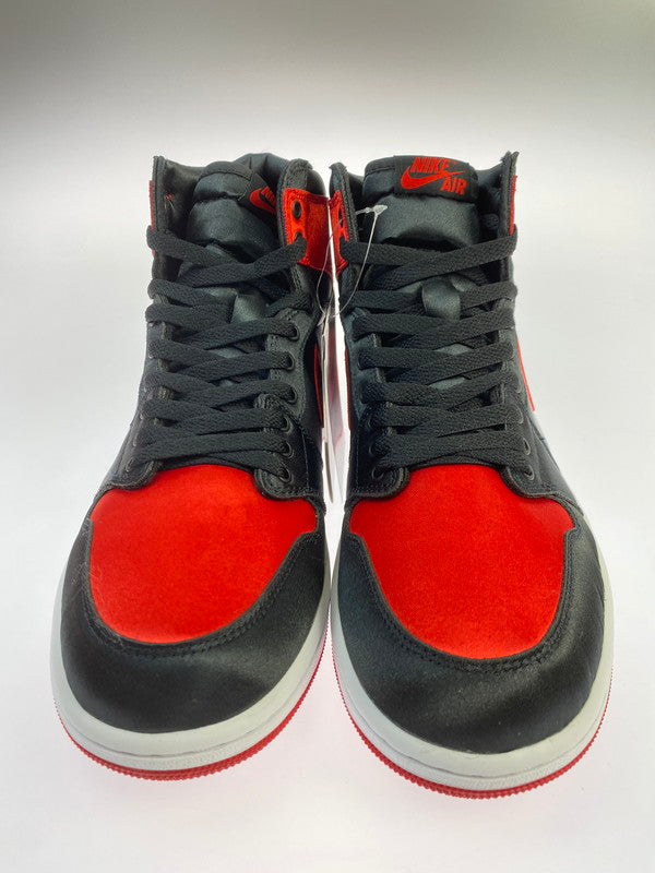 【中古美品】【メンズ】 NIKE ナイキ WOMEN'S AIR JORDAN 1 RETRO HIGH OG SATIN BRED FD4810-061 ウイメンズ エアージョーダン1 レトロ ハイ オージー スニーカー 靴 160-251030-jt-09-min サイズ：US 11.5 28.5cm カラー：BLACK/RED-WHITE 万代Net店