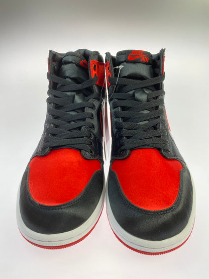 【中古美品】【メンズ】 NIKE ナイキ WOMEN'S AIR JORDAN 1 RETRO HIGH OG SATIN BRED FD4810-061 ウイメンズ エアージョーダン1 レトロ ハイ オージー スニーカー 靴 160-251030-jt-09-min サイズ：US 11.5 28.5cm カラー：BLACK/RED-WHITE 万代Net店