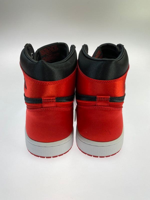 【中古美品】【メンズ】 NIKE ナイキ WOMEN'S AIR JORDAN 1 RETRO HIGH OG SATIN BRED FD4810-061 ウイメンズ エアージョーダン1 レトロ ハイ オージー スニーカー 靴 160-251030-jt-09-min サイズ：US 11.5 28.5cm カラー：BLACK/RED-WHITE 万代Net店