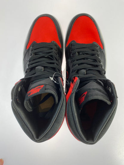 【中古美品】【メンズ】 NIKE ナイキ WOMEN'S AIR JORDAN 1 RETRO HIGH OG SATIN BRED FD4810-061 ウイメンズ エアージョーダン1 レトロ ハイ オージー スニーカー 靴 160-251030-jt-09-min サイズ：US 11.5 28.5cm カラー：BLACK/RED-WHITE 万代Net店
