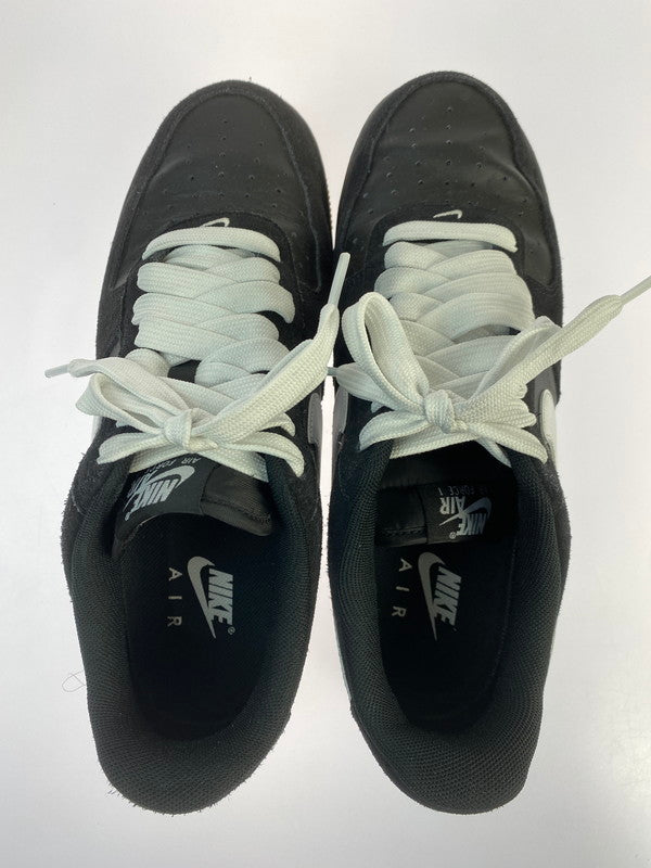 【中古品】【メンズ】 NIKE ナイキ AIR FORCE 1 '07 LV8 IB6388-001 エアーフォース1 ロー スニーカー 靴 160-251030-jt-10-min サイズ：US 9.5 27.5cm カラー：BLACK/GUM LIGHT BROWN-WHITE 万代Net店