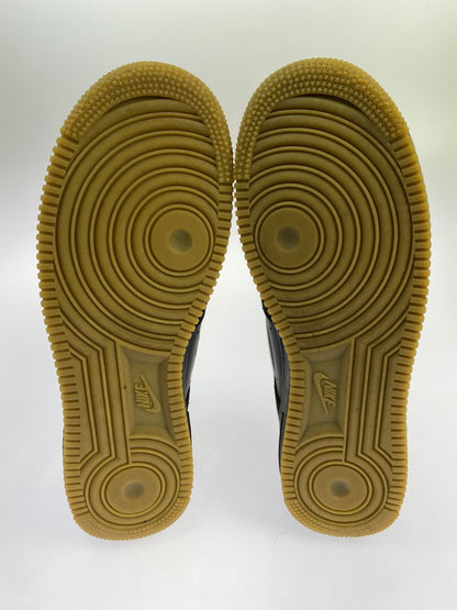 【中古品】【メンズ】 NIKE ナイキ AIR FORCE 1 '07 LV8 IB6388-001 エアーフォース1 ロー スニーカー 靴 160-251030-jt-10-min サイズ：US 9.5 27.5cm カラー：BLACK/GUM LIGHT BROWN-WHITE 万代Net店