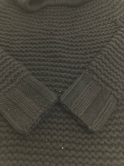 【中古品】【メンズ】 DRIES VAN NOTEN ドリスヴァンノッテン CASHMERE LOW GAUGE KNIT 3651-6005 カシミヤ ローゲージニット ライカ期 トップス 141-251107-yn-01-min サイズ：M カラー：ブラック 万代Net店