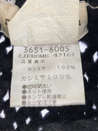 【中古品】【メンズ】 DRIES VAN NOTEN ドリスヴァンノッテン CASHMERE LOW GAUGE KNIT 3651-6005 カシミヤ ローゲージニット ライカ期 トップス 141-251107-yn-01-min サイズ：M カラー：ブラック 万代Net店