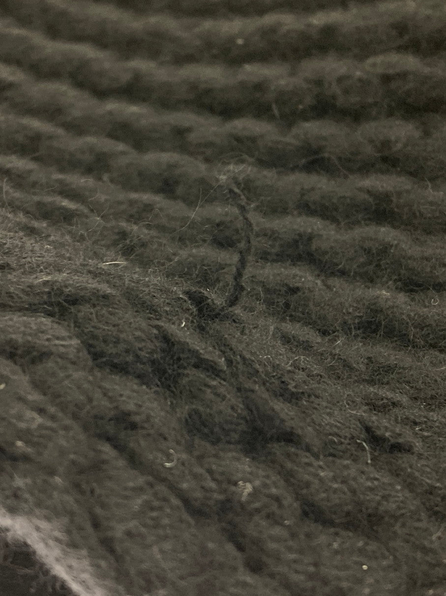 【中古品】【メンズ】 DRIES VAN NOTEN ドリスヴァンノッテン CASHMERE LOW GAUGE KNIT 3651-6005 カシミヤ ローゲージニット ライカ期 トップス 141-251107-yn-01-min サイズ：M カラー：ブラック 万代Net店