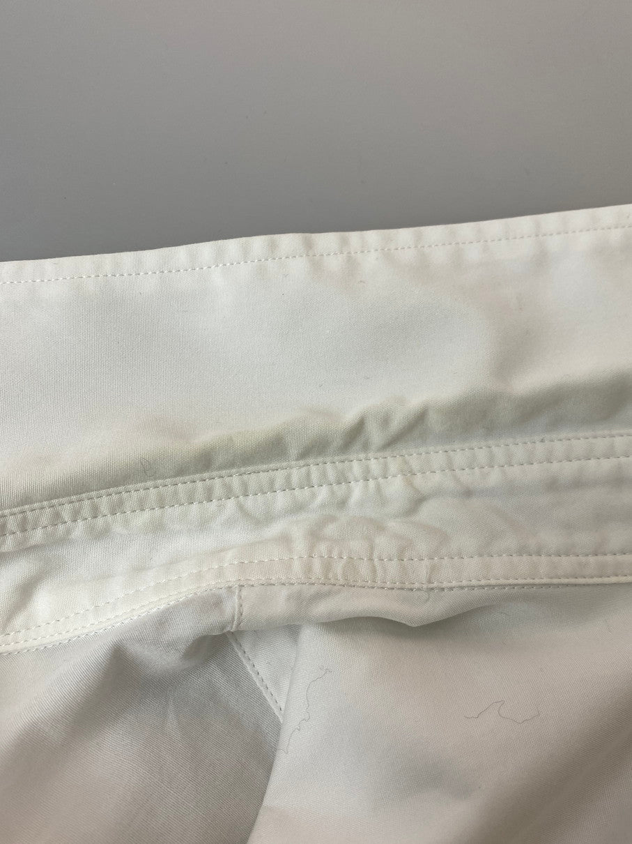 【中古品】【メンズ】 S'YTE サイト BROAD REGULAR COLLER LONG SHIRT UV-B59-080 ブロード レギュラーカラー ロングシャツ 長袖 トップス Yohji Yamamoto 140-251106-kk-87-min サイズ：3 カラー：ホワイト 万代Net店