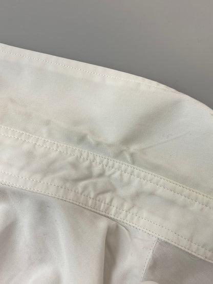 【中古品】【メンズ】 S'YTE サイト BROAD REGULAR COLLER LONG SHIRT UV-B59-080 ブロード レギュラーカラー ロングシャツ 長袖 トップス Yohji Yamamoto 140-251106-kk-87-min サイズ：3 カラー：ホワイト 万代Net店