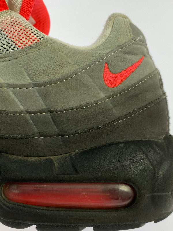 【中古品】【メンズ】 NIKE ナイキ AIR MAX 95 OG AT2865-100 エアマックス95 オージー スニーカー 靴 160-251030-jt-08-min サイズ：US 8.5 26.5cm カラー：WHITE/SOLAR RED-GRANITE-DUST 万代Net店