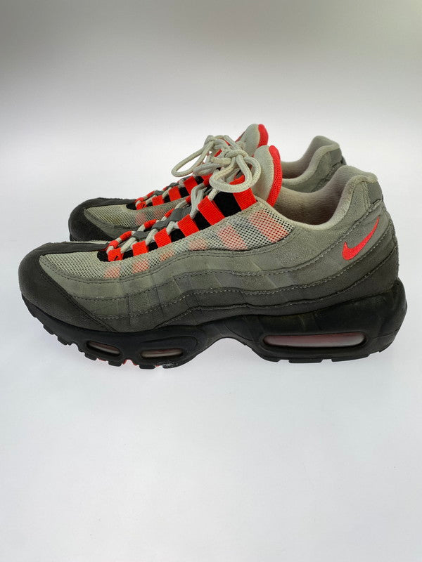 【中古品】【メンズ】 NIKE ナイキ AIR MAX 95 OG AT2865-100 エアマックス95 オージー スニーカー 靴 160-251030-jt-08-min サイズ：US 8.5 26.5cm カラー：WHITE/SOLAR RED-GRANITE-DUST 万代Net店