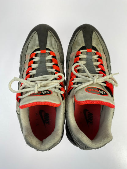 【中古品】【メンズ】 NIKE ナイキ AIR MAX 95 OG AT2865-100 エアマックス95 オージー スニーカー 靴 160-251030-jt-08-min サイズ：US 8.5 26.5cm カラー：WHITE/SOLAR RED-GRANITE-DUST 万代Net店