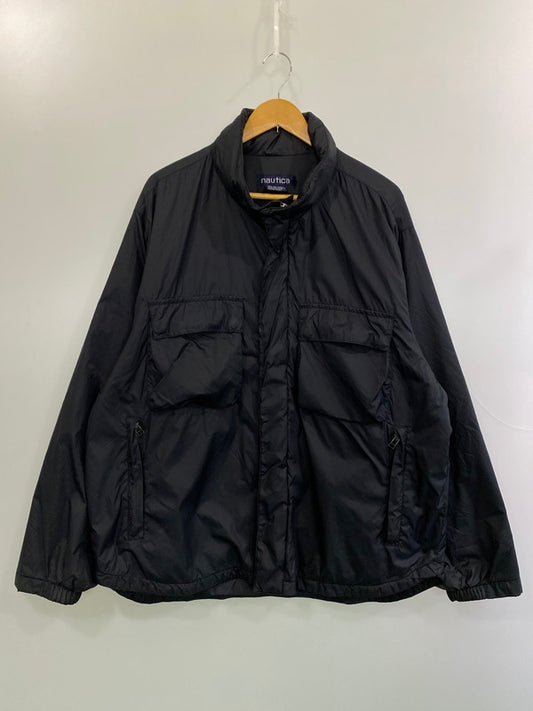 【現状渡し品】【メンズ】 NAUTICA ノーティカ 00S NYLON JACKET ナイロンジャケット 146-260408-zi-20-min サイズ：XL カラー：ブラック 万代Net店