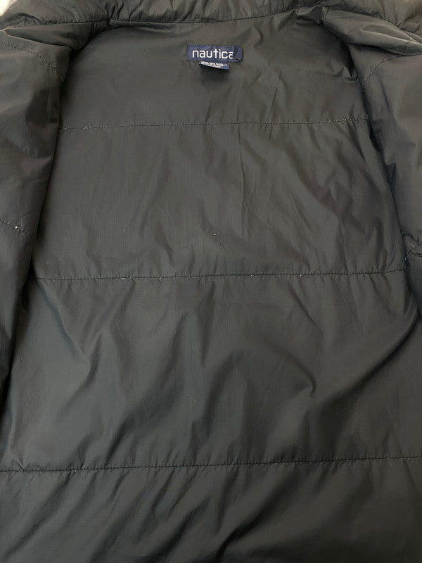 【現状渡し品】【メンズ】 NAUTICA ノーティカ 00S NYLON JACKET ナイロンジャケット 146-260408-zi-20-min サイズ：XL カラー：ブラック 万代Net店