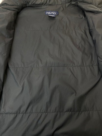 【現状渡し品】【メンズ】 NAUTICA ノーティカ 00S NYLON JACKET ナイロンジャケット 146-260408-zi-20-min サイズ：XL カラー：ブラック 万代Net店