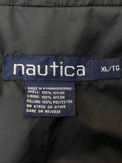 【現状渡し品】【メンズ】 NAUTICA ノーティカ 00S NYLON JACKET ナイロンジャケット 146-260408-zi-20-min サイズ：XL カラー：ブラック 万代Net店