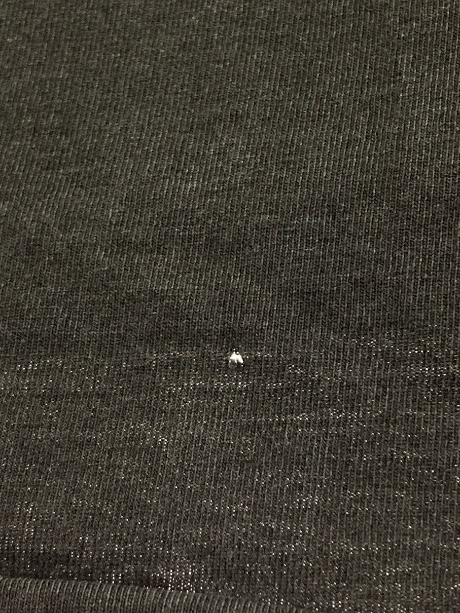 【中古品】【メンズ】 A BATHING APE アベイシングエイプ 初期HANESボディ 90S APE SHALL NEVER KILL APE Tシャツ トップス 146-251106-jt-29-min サイズ：L カラー：ブラック 色あせ 万代Net店