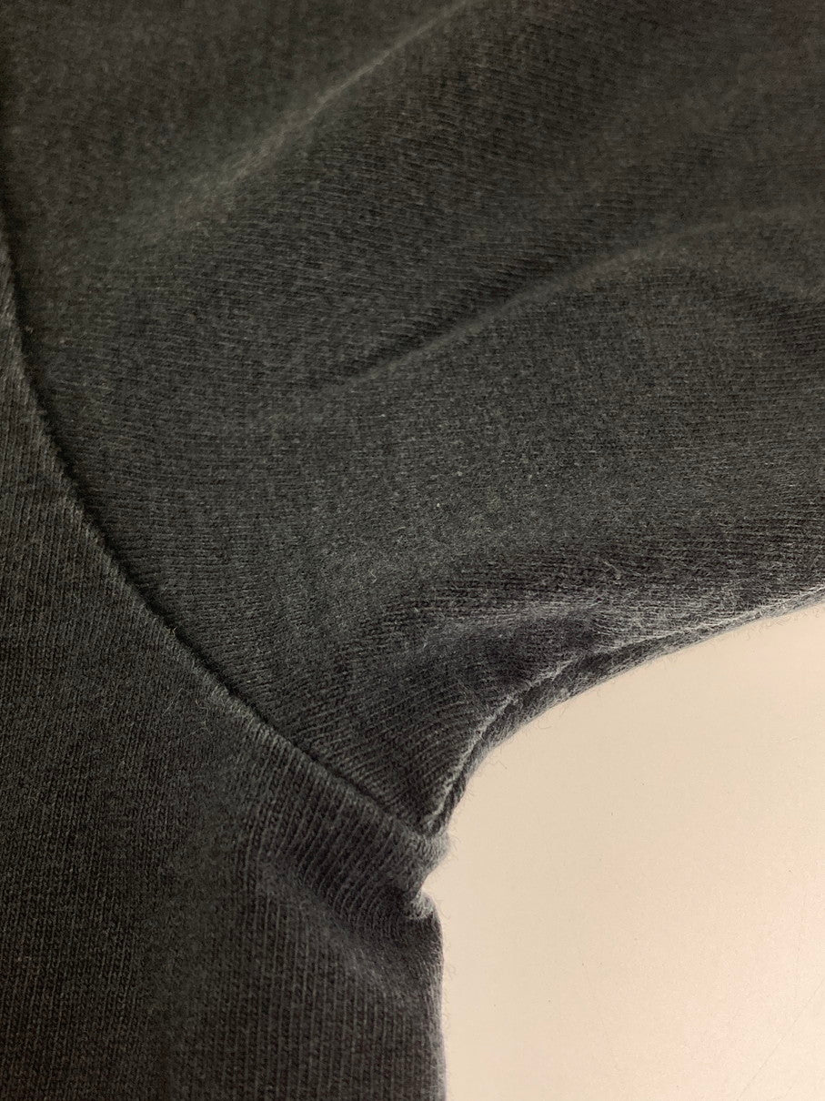 【中古品】【メンズ】 A BATHING APE アベイシングエイプ 初期HANESボディ 90S APE SHALL NEVER KILL APE Tシャツ トップス 146-251106-jt-29-min サイズ：L カラー：ブラック 色あせ 万代Net店