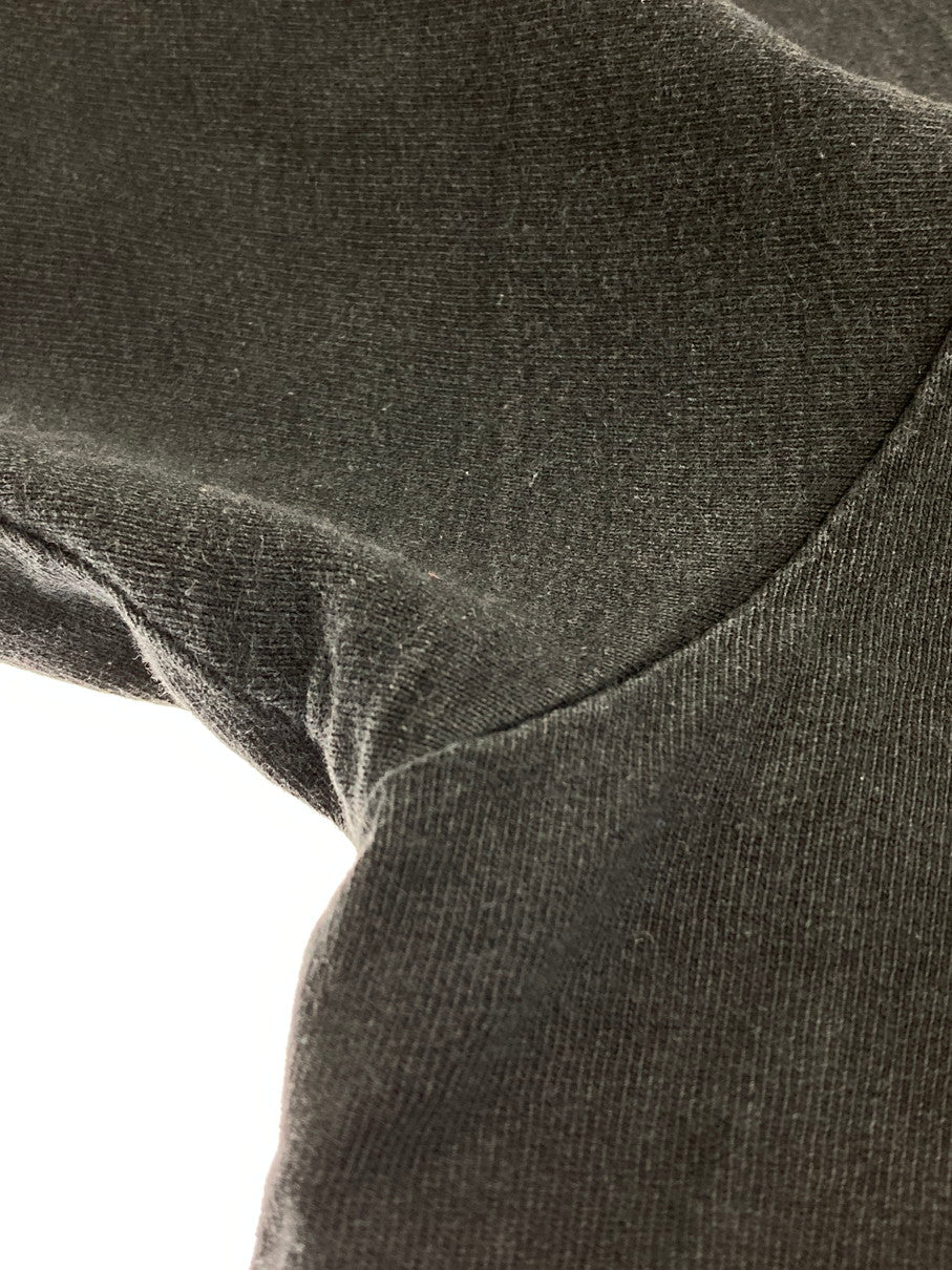 【中古品】【メンズ】 A BATHING APE アベイシングエイプ 初期HANESボディ 90S APE SHALL NEVER KILL APE Tシャツ トップス 146-251106-jt-29-min サイズ：L カラー：ブラック 色あせ 万代Net店