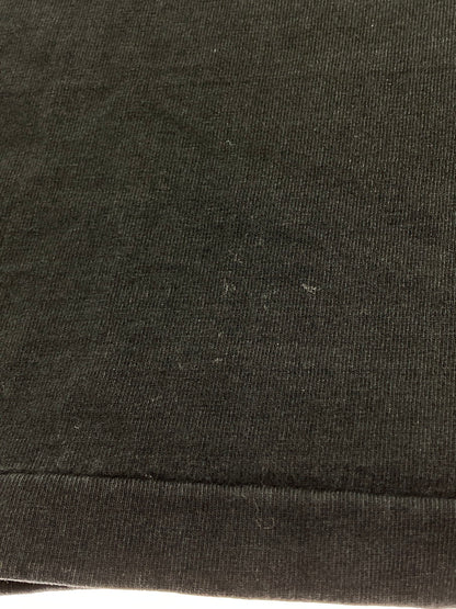 【中古品】【メンズ】 A BATHING APE アベイシングエイプ 初期HANESボディ 90S APE SHALL NEVER KILL APE Tシャツ トップス 146-251106-jt-29-min サイズ：L カラー：ブラック 色あせ 万代Net店