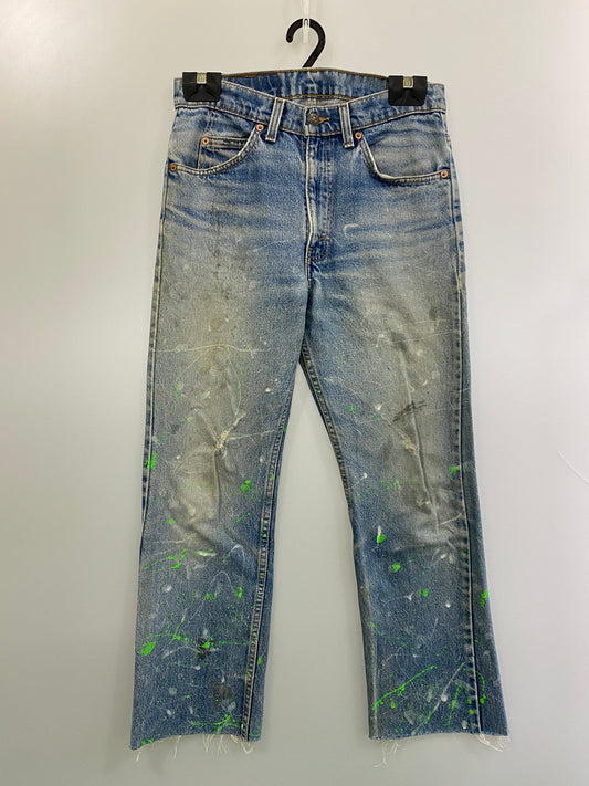【中古品】【メンズ】 Levi's リーバイス 90's 517 DENIM PANTS 40517-0215 90年代 517 デニムパンツ ボトムス ジーンズ ボタン裏刻印 515 157-251030-kk-32-min サイズ：31 カラー：ライトインディゴ 万代Net店