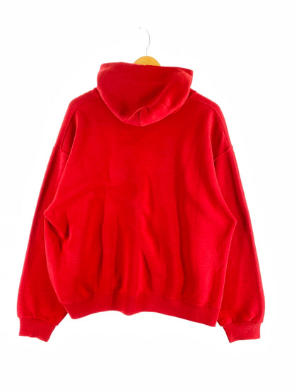 【現状渡し品】【メンズ】 RUSSELL ATHLETIC ラッセルアスレチック 90S メキシコ製 IOWA STATE HOODIE プルオーバーパーカー 146-260718-AS-51-min サイズ：L カラー：レッド/イエロー 万代Net店
