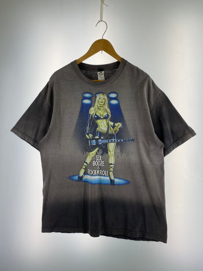 【現状渡し品】【メンズ】 ALSTYLE アルスタイル SEX BOOZE & ROCK'N'ROLL TEE Tシャツ トップス 146-251222-zi-26-min サイズ：不明 カラー：グレー系 万代Net店