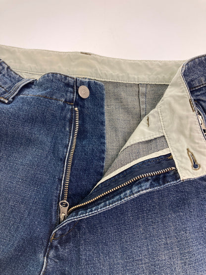 【中古品】【メンズ】 MM6 MAISON MARGIELA エムエム6メゾンマルジェラ SH0KA0011 SIDE ZIP DENIM PANTS サイドジップ デニムパンツ ボトムス 152-251101-AS-18-min サイズ：46 カラー：インディゴ 万代Net店